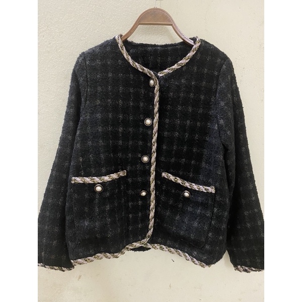 Thanh lý áo khoác vải Tweed