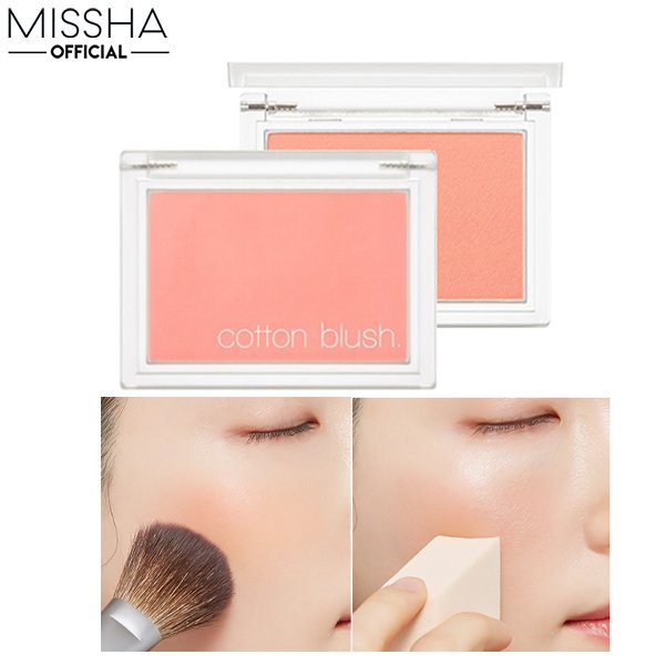 PHẤN MÁ HỒNG DẠNG NÉN XINH XẮN MISSHA COTTON BLUSH 4G CHÍNH HÃNG - 9933