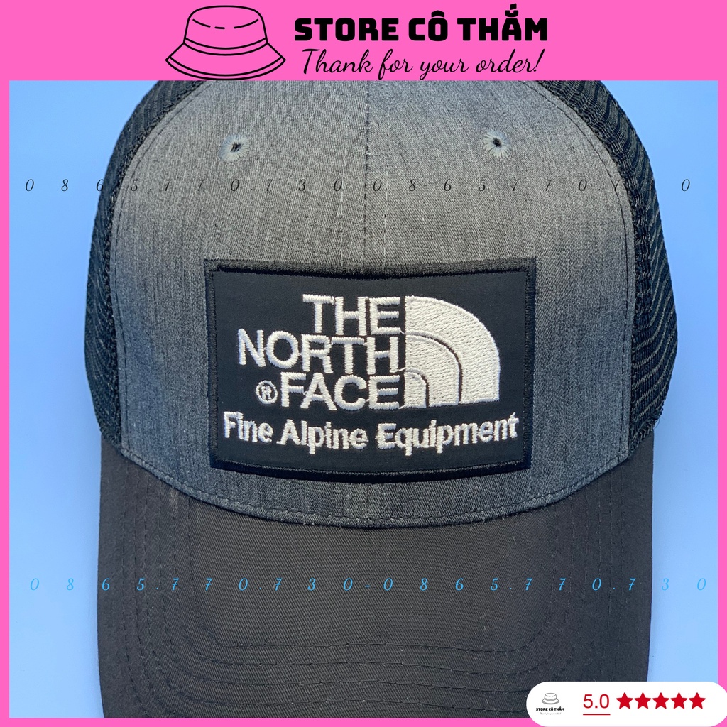 NÓN KẾT THÊU CHỮ THE NORTH FACE HOT HIT, MŨ LƯỠI TRAI NAM NỮ THỜI TRANG CAO CẤP