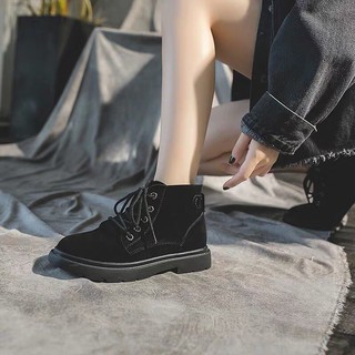 Giày cao cổ / boots da lộn nữ ulzzang