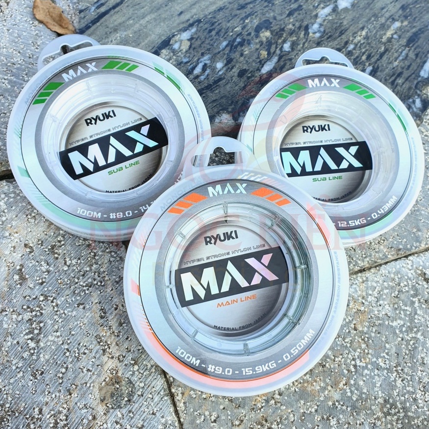 Dây Câu Cá Ryuki Max - Dây Câu Cá Cao Cấp Chịu Tải Cao