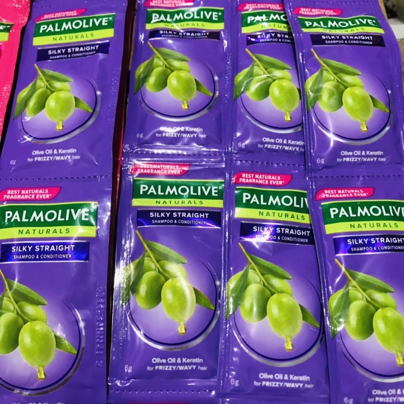 Dầu gội xả Palmolive dây 12 gói 6g