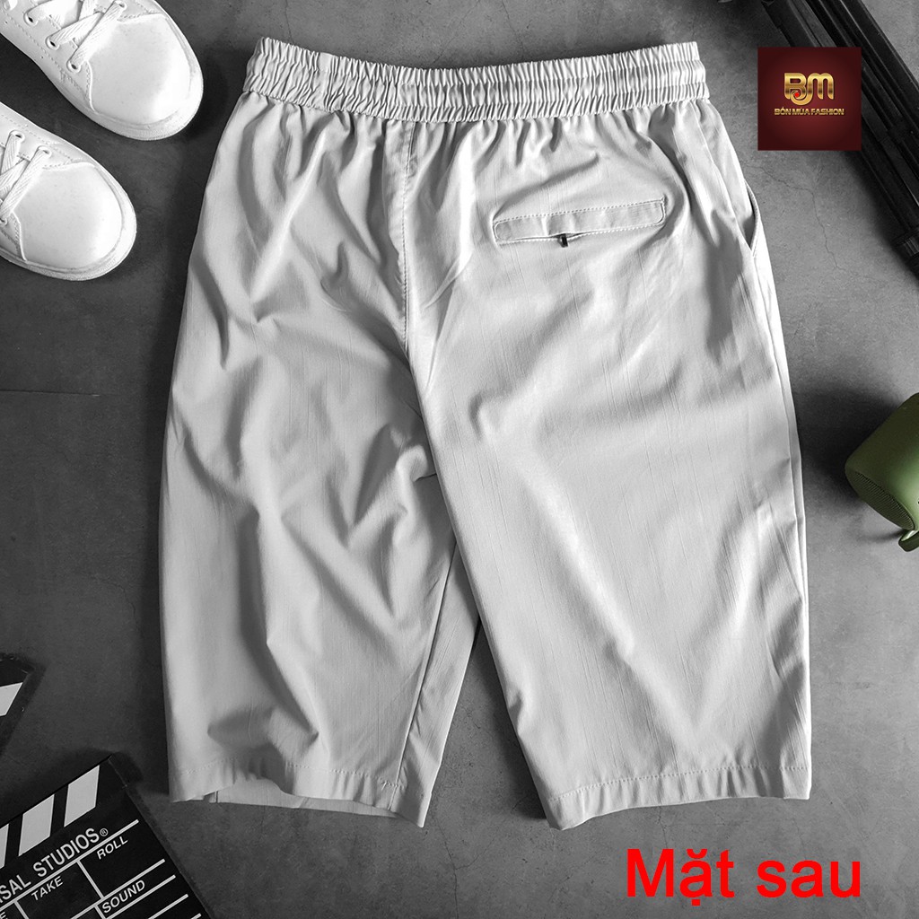 Quần Short Nam Chất Đũi Thái Co Giãn Mềm Mại Phong Cách Trẻ Trung, QS201 | BigBuy360 - bigbuy360.vn