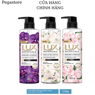 Sữa tắm nước hoa LUX Botanicals - Sữa tắm nữ trắng da 530g