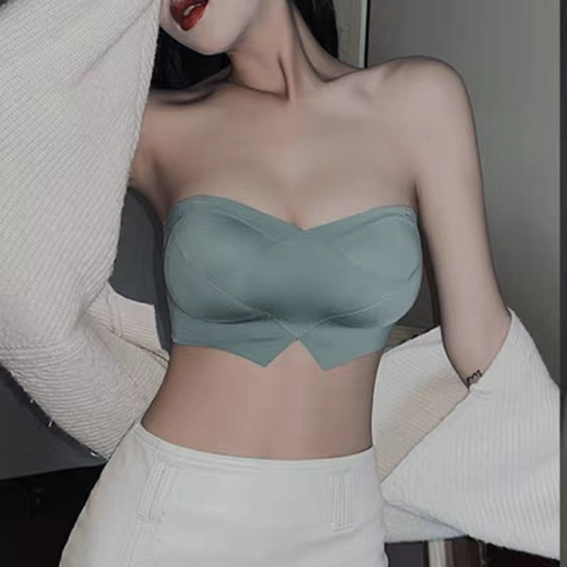 Áo Lót Nâng Ngực Không Dây Chống Trượt Thiết Kế Quyến Rũ Cho Nữ