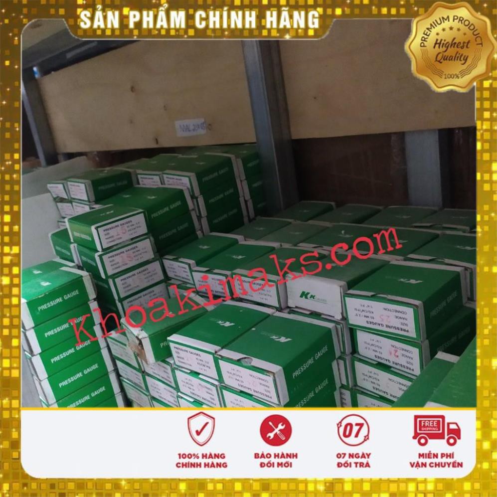 FREESHIP Đồng hồ đo áp xuất hơi KK GAUGES 5,7,10,15kg