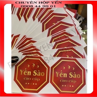 30 TEM DECAL GIẤY DÁN HỘP KIM CƯƠNG