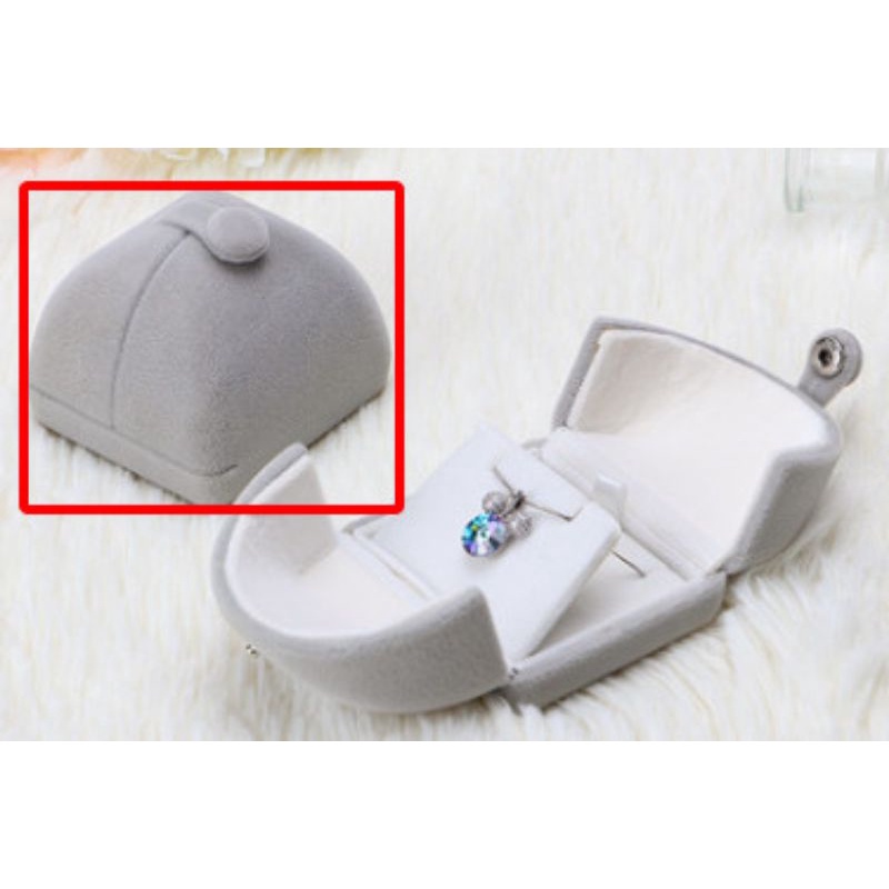 hộp nhung cúc bấm đựng nhẫn giá rẻ