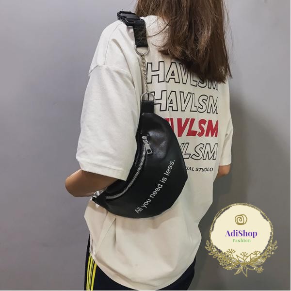 Túi bao tử🚕FREE SHIP🚕 túi đeo bụng túi đeo hông da PU cực chất (BB069) | BigBuy360 - bigbuy360.vn