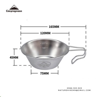 Bát dã ngoại đa năng Campingmoon S220
