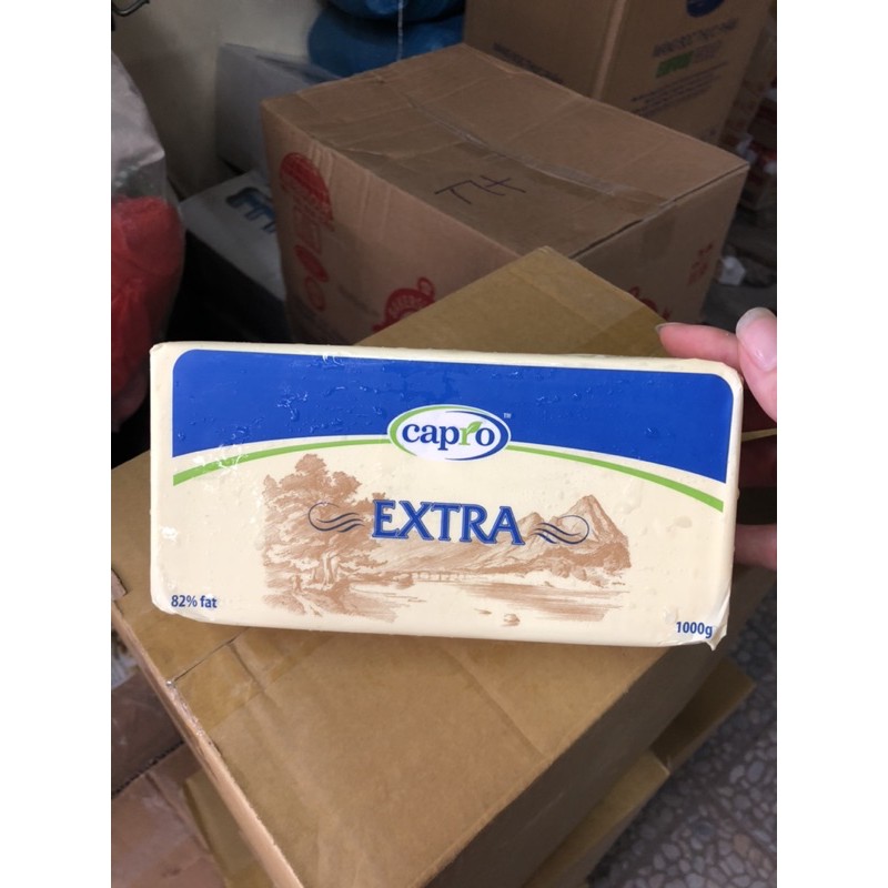 Bơ capro khối 1kg date 22/11/2021