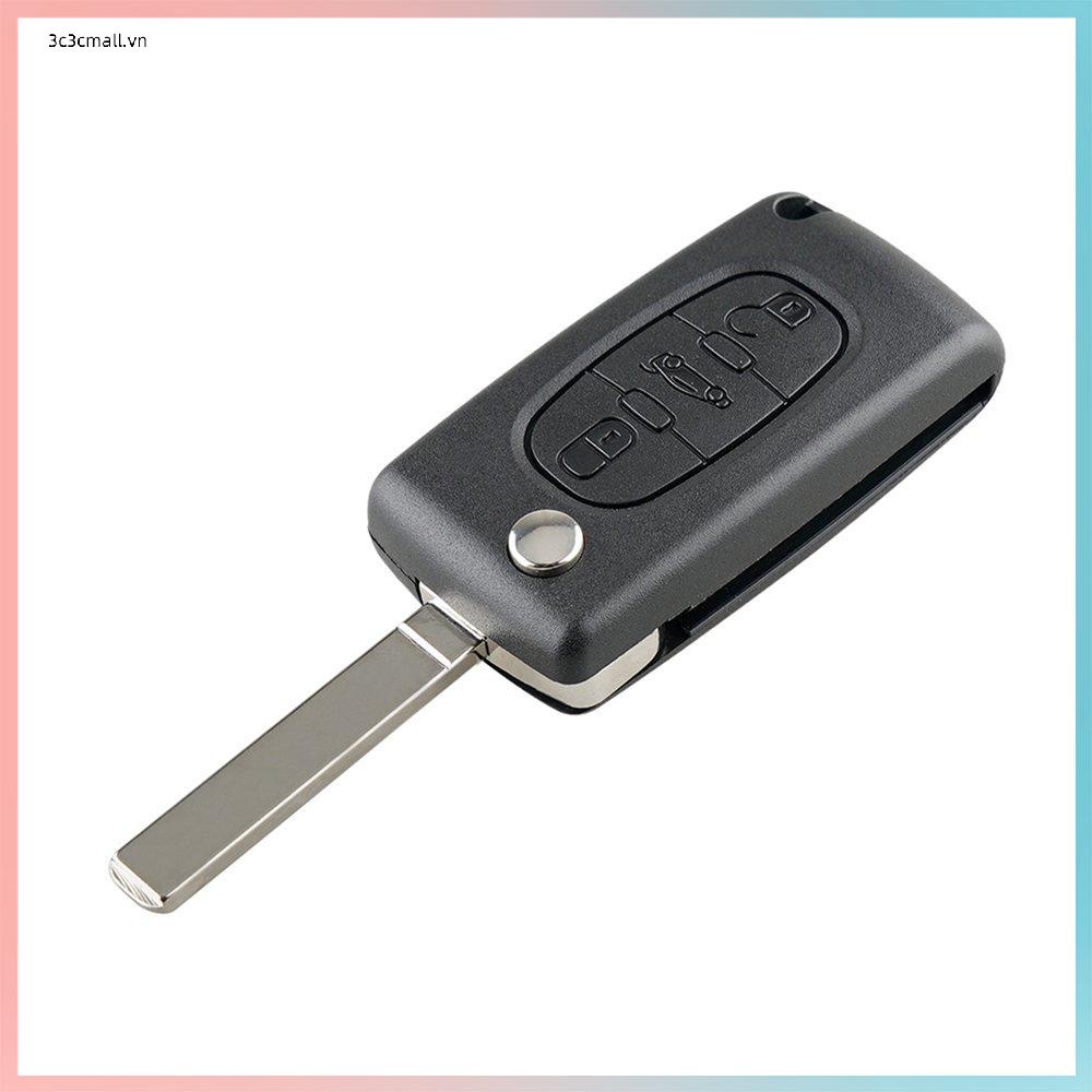 ⚡chất lượng cao⚡3 Button Folding Key Shell Portable 3 Button Plastic Car Trunk Key Shell | BigBuy360 - bigbuy360.vn