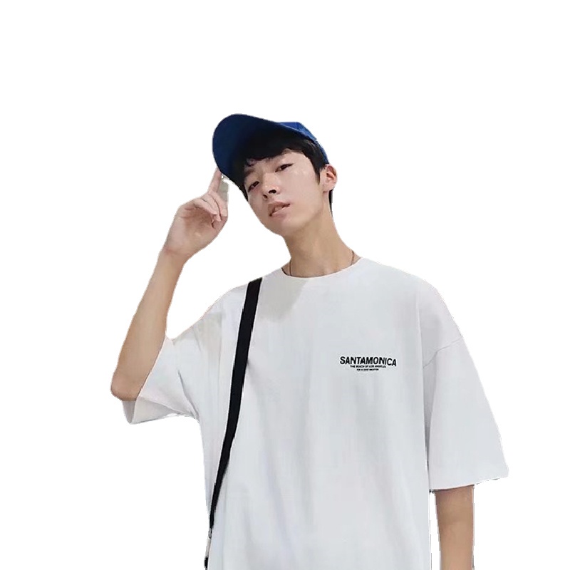 Áo Thun Tay Ngắn In Chữ M-8XL Thời Trang Cho Nam