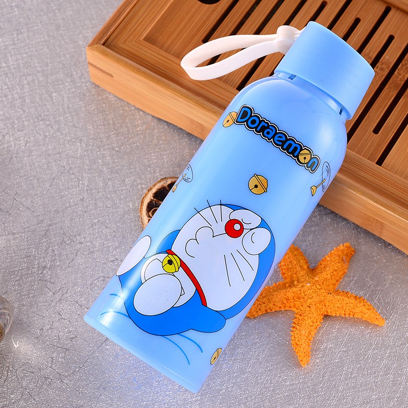 BÌNH ĐỰNG NƯỚC ĐI HỌC HÌNH MÈO KITTY DOREMON MINION GẤU CHÓ XINH XẮN CHO BÉ - BÌNH PHA SỮA, BÌNH GIỮ NHIỆT Ủ CHÁO CHO BÉ