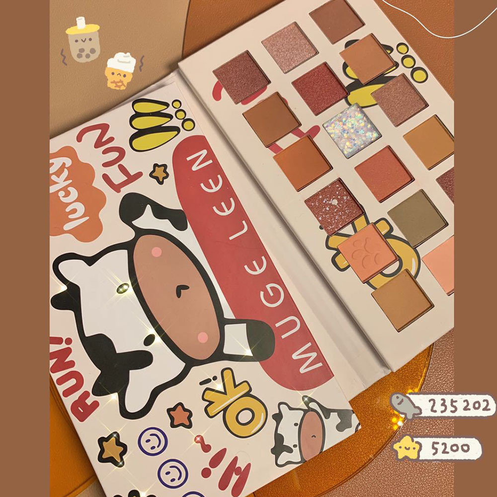 Bảng Phấn Mắt Muge Leen 18 Màu Chống Thấm Nước Và Mồ Hôi Không Nhòe | BigBuy360 - bigbuy360.vn