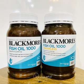 Dầu cá Blackmores fish oil 200v