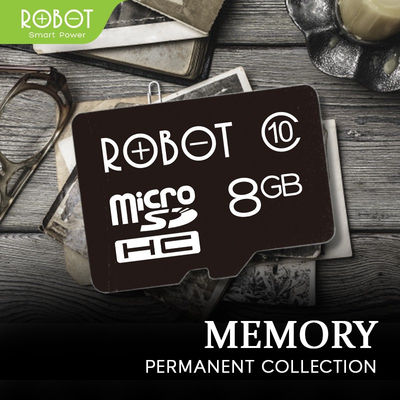 Thẻ Nhớ Micro Sd Robot Tf 8gb / 16gb Class 10 1 Năm Năm | BigBuy360 - bigbuy360.vn