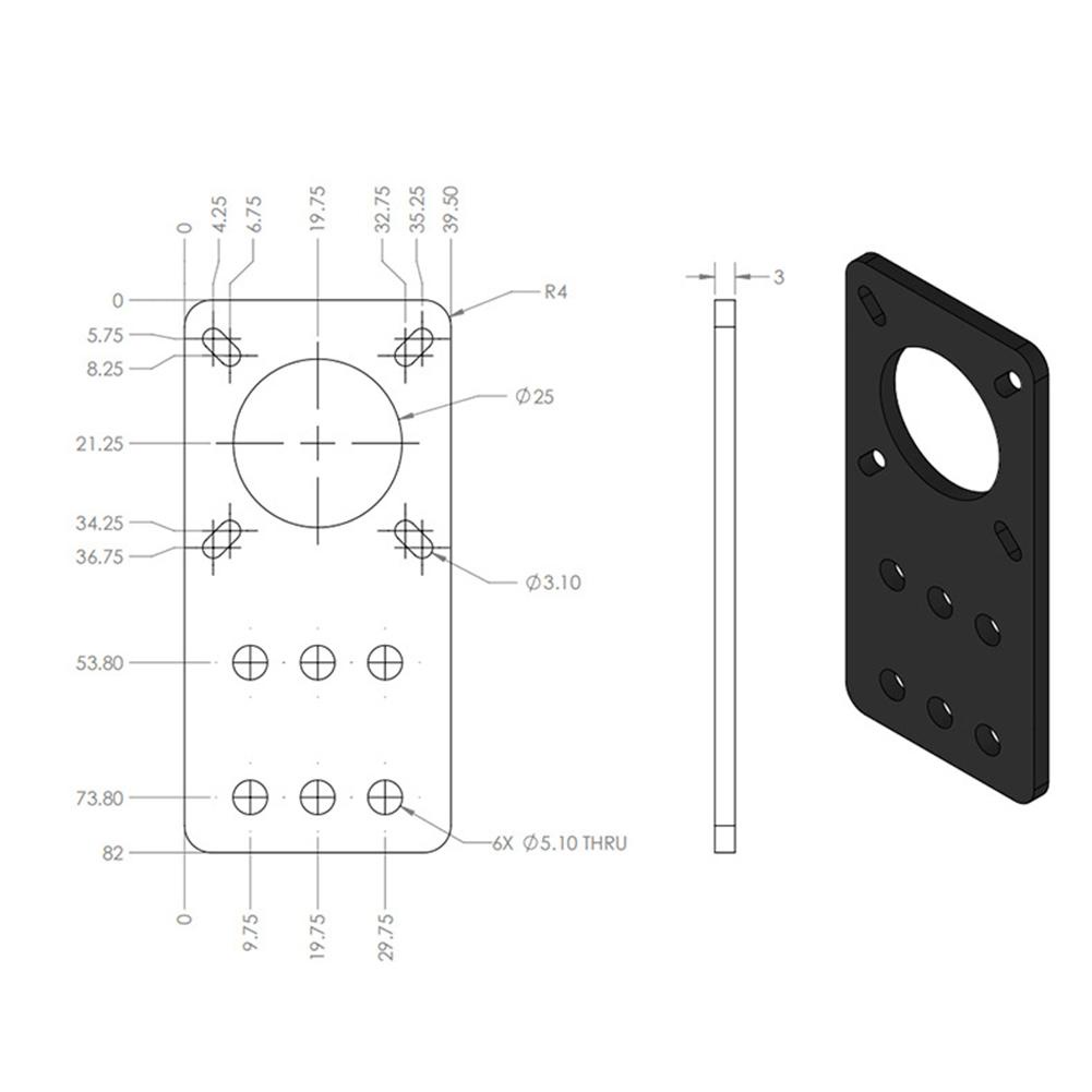 Part motor bước 42 openbuilds