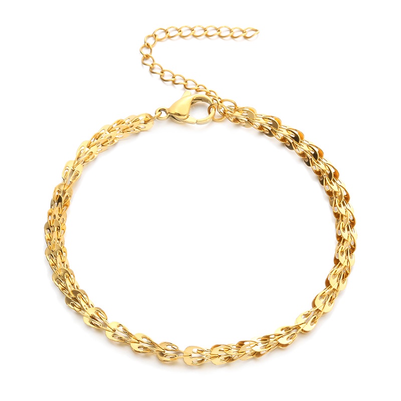 Vòng tay hình đuôi phượng hoàng mạ vàng 18k phong cách Trung Hoa độc đáo