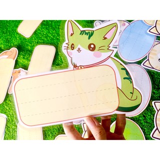 Bộ mèo mẹ và mèo con (9 thẻ mèo mẹ & 9 thẻ mèo con)
