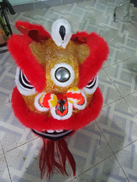 ĐẦU LÂN BỌC GẤM LÔNG NHÂN TẠO