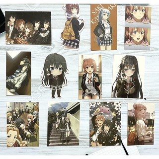 Sticker anime yahari ore no seishun love comedy 31 ảnh /hình dán yahari ore no seishun love comedy wa machigatteiru