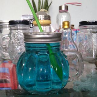 LY TRÀ SỮA TRÁI BÍ THỦY TINH 20k_300ml