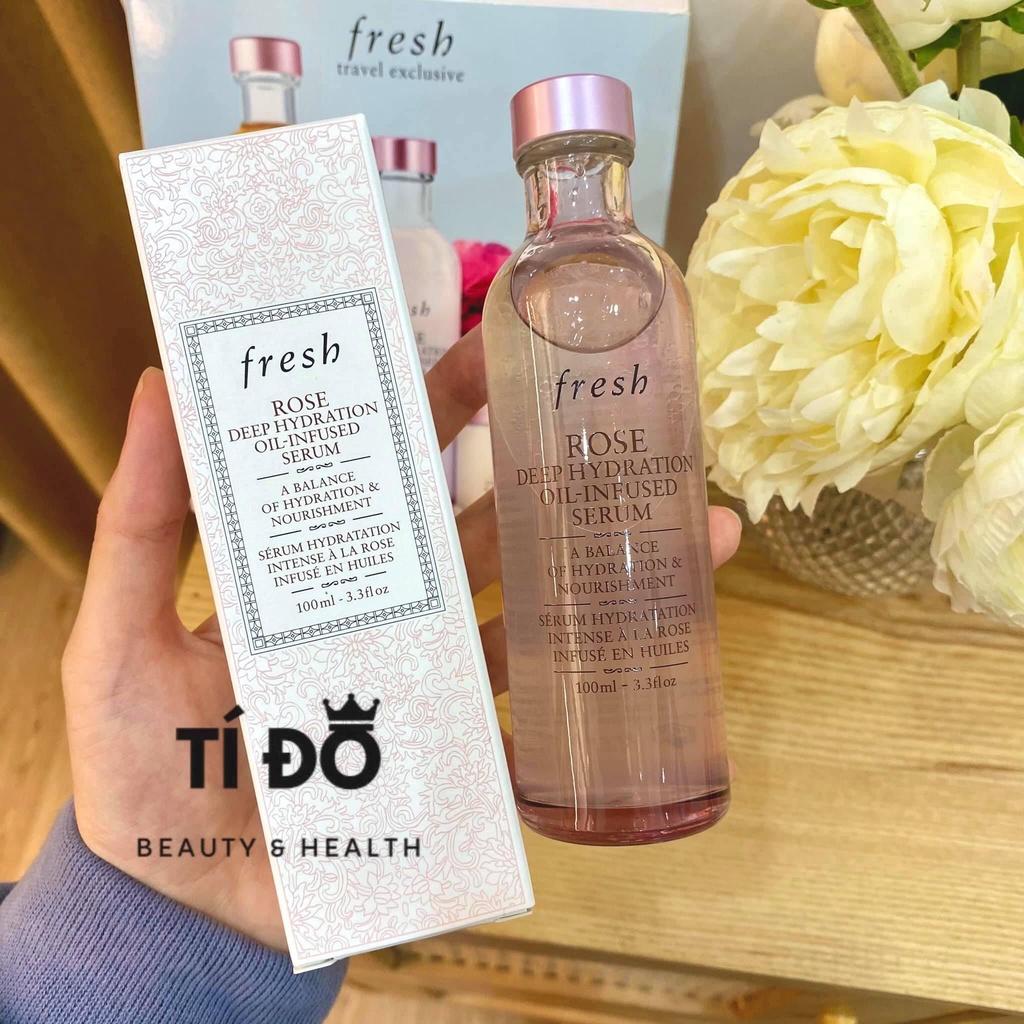 FRESH - Set 3 Sản Phẩm Rose Ultra Hydration Trio 2021