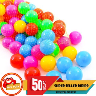 SHOPEE TRỢ GIÁ - 100 quả bóng nhựa cho bé vui chơi