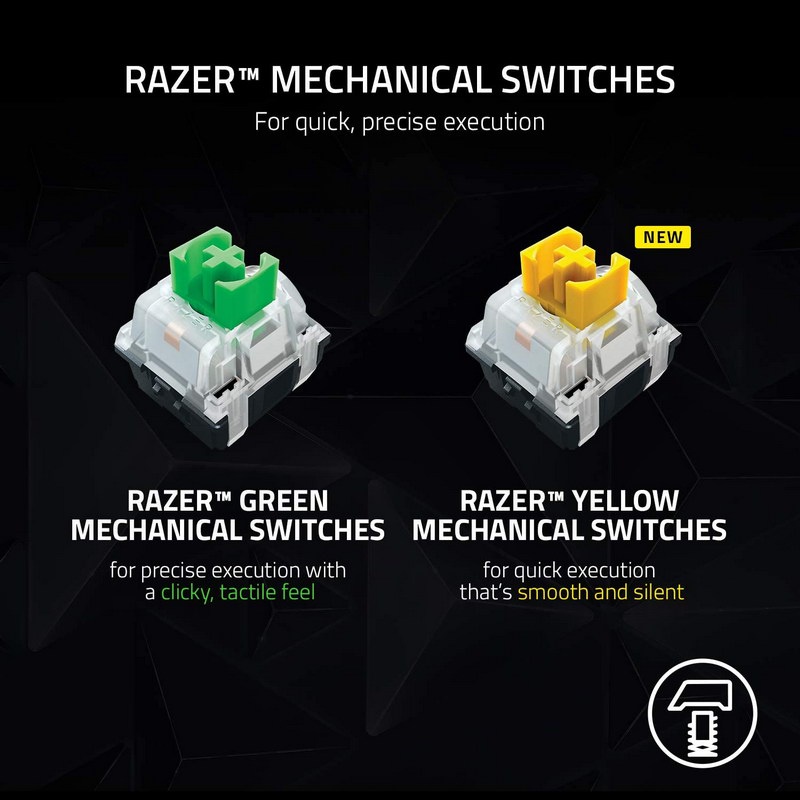 Bàn phím cơ không dây cho game thủ Razer BlackWidow V3 Pro KHÔNG HỘP