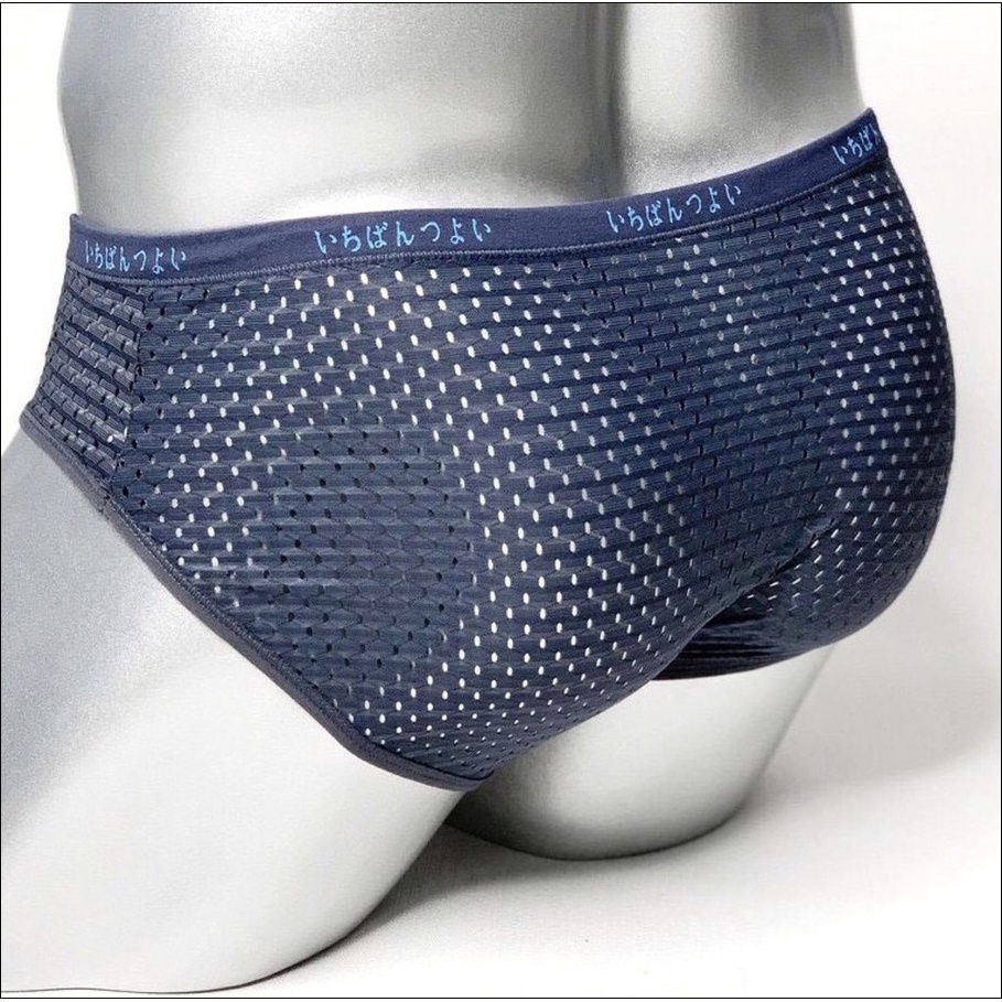 Có size lớn:  = set 6 Quần lót nam, Quần sịp nam lưới Nhật, Thun lạnh thông hơi