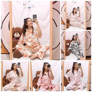 Đồ bộ pijama cánh dơi lụa mango form freesize mặc siêu mát ko bí ko nóng