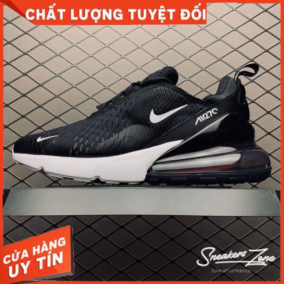 GIẦY đẹp (FREESHIP+HỘP+QUÀ) Giày thể thao Air Max 270 đen đế trắng siêu đẹp cho nam và nữ siêu đẹp giá tốt 2020 : hot