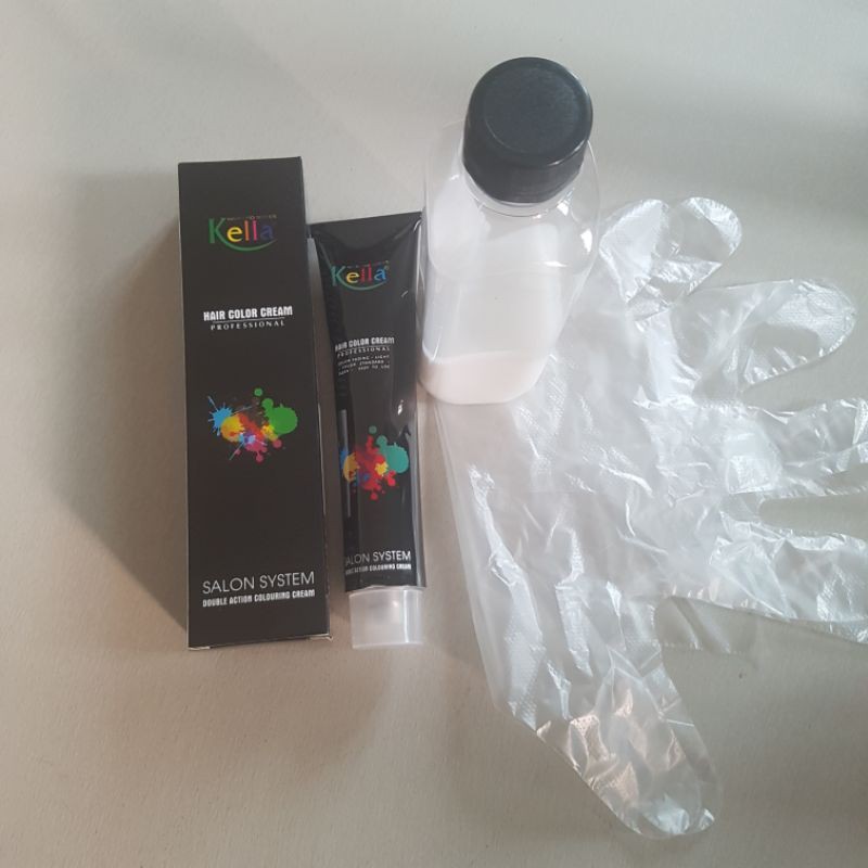 Tuýt nhuộm tóc tại nhà Xanh Dương Đen khói Kella TẶNG KÈM Oxi Và Găng Tay | BigBuy360 - bigbuy360.vn