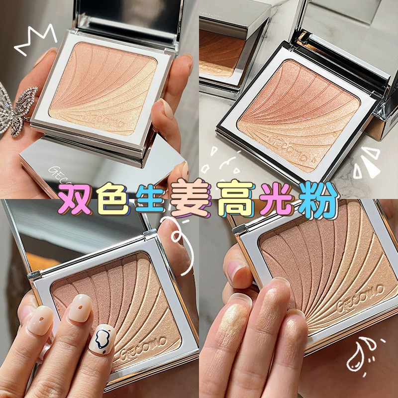 (Hàng Mới Về) Phấn Bắt Sáng Hai Màu Tạo Hiệu Ứng Lấp Lánh Thời Trang Thương Hiệu Goeci | BigBuy360 - bigbuy360.vn