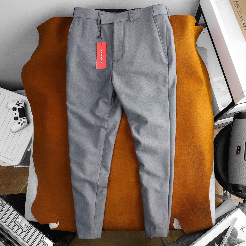 Quần Tây Nam - Quần Âu Nam Pierre Cardin An Phước SlimFit Ôm Công Sở Vải Co Giãn Chống Nhăn, Cạp Chun Có Big Size