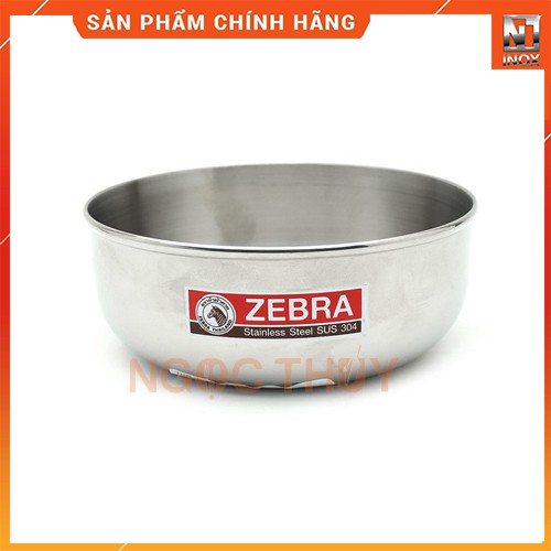 Thố Inox ZEBRA 12cm-14cm-16cm-18cm chính hãng Thái Lan