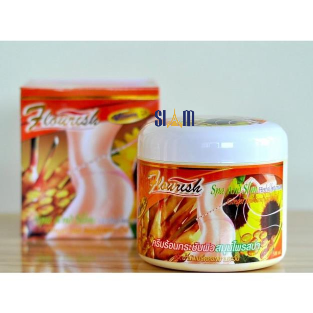 Cao gừng - Kem Tan Mỡ Bụng Gừng Ớt Flourish Thái Lan 500gr