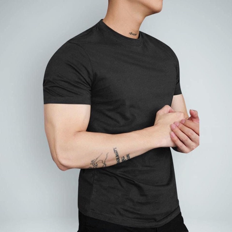 ÁO THUN TRƠN cổ tròn chất cotton full 12 màu 7 size từ 35 | BigBuy360 - bigbuy360.vn