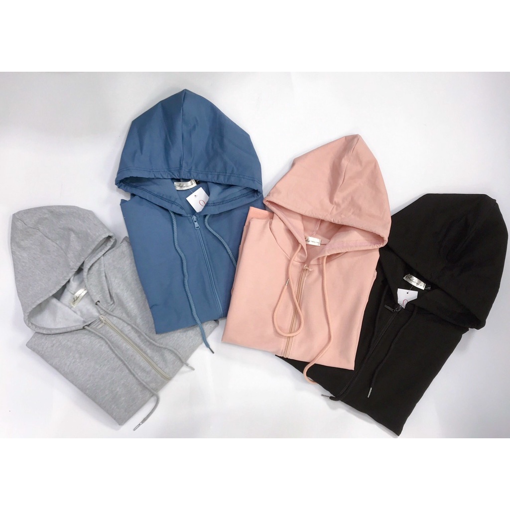 Bộ Hoodie nỉ da cá cotton phong cách thể thao Bộ đồ nữ đẹp