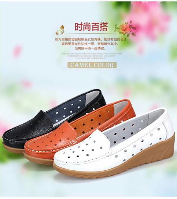 Combo Giày moca đục lỗ khách đặt | BigBuy360 - bigbuy360.vn