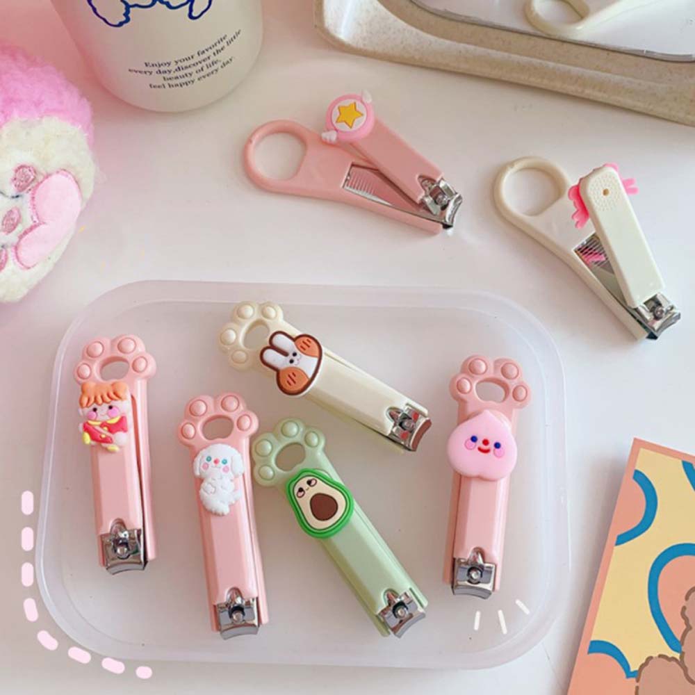 Kìm cắt móng tay chuyên nghiệp bằng thép không gỉ hình trái cây dễ thương