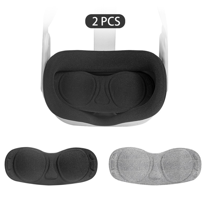 2pcs Dustproof  VR Lens Anti Scratch Case for Oculus Quest 2 VR Headset Glasses