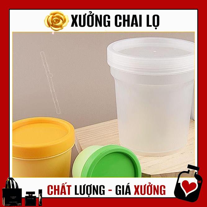 Hủ Đựng Kem ❤ TOP GIÁ RẺ ❤ Hũ ly thái 200g , Hũ nhựa , chai lọ chiết mỹ phẩm , , phụ kiện du lịch