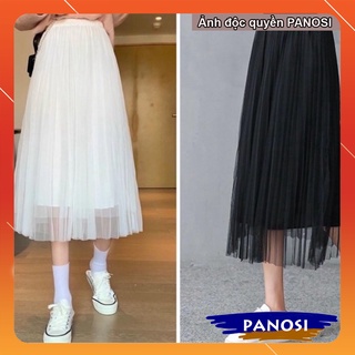 Chân váy dài xếp ly kiểu hàn hàng đẹp xinh xắn CV31
