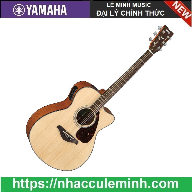 Đàn Guitar Yamaha Electric FGX800C Natural