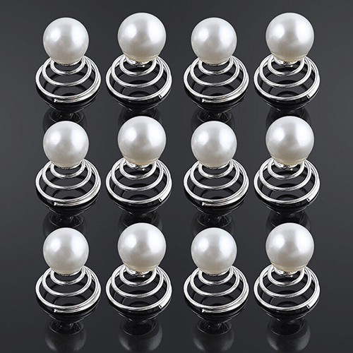 Bộ 112 kẹp tóc hình hoa đính đá xinh xắn trang điểm cô dâu J03