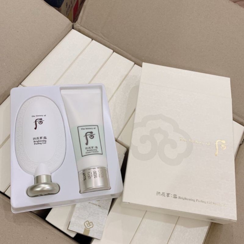 Set Tẩy Tế Bào Da Chết Whoo Seol Hàn Quốc, Tặng Sữa Rửa Mặt 100ml