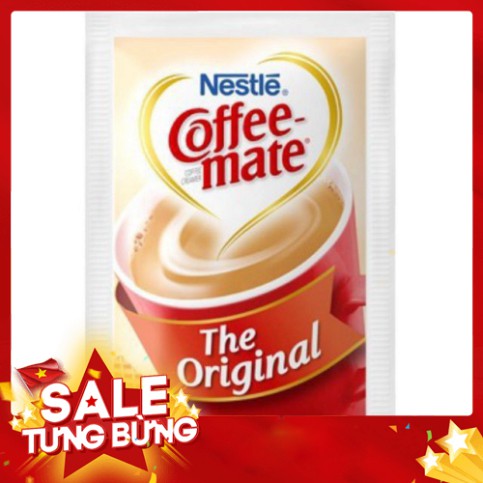 Giá rẻ nhất 1 hộp 50 gói coffee mate dùng cho keto, tiểu đường