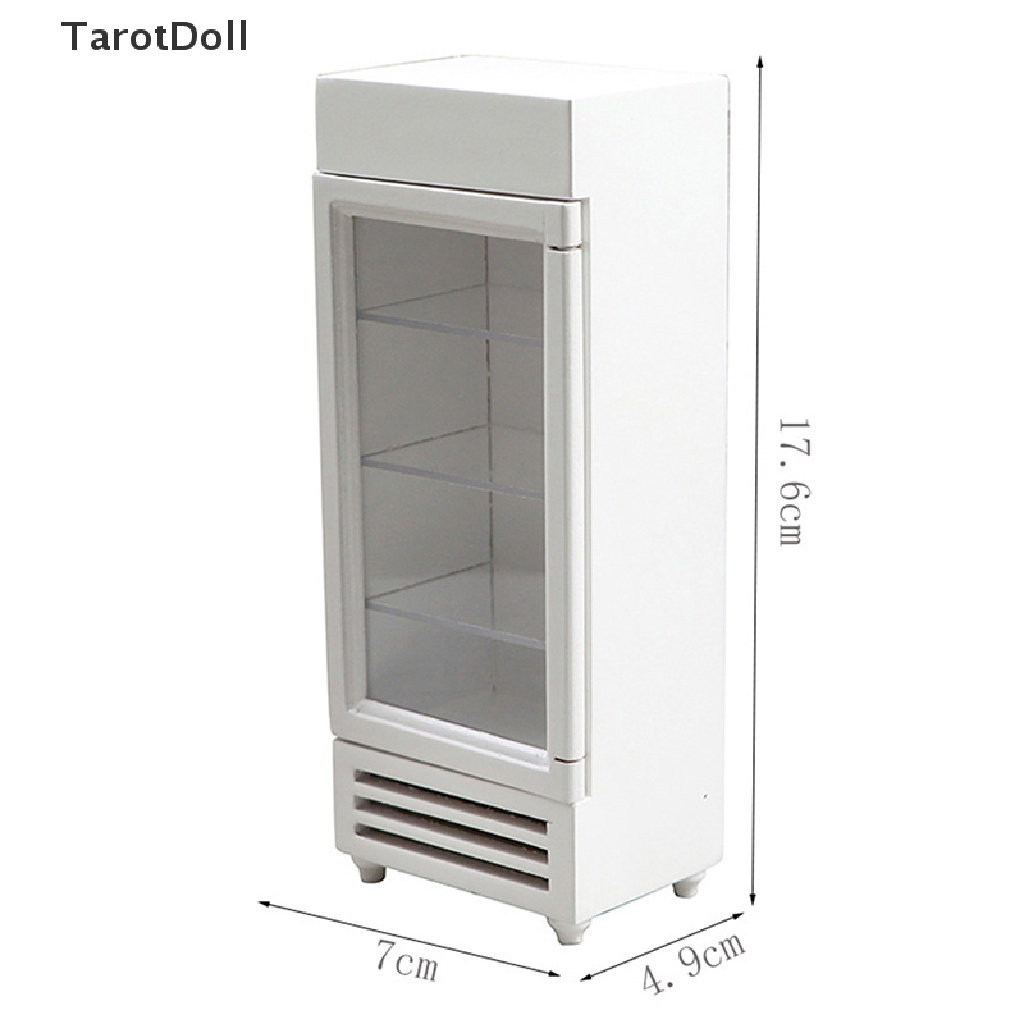 Tủ Lạnh Mini Trang Trí Nhà Búp Bê 1 / 12